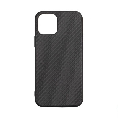 Чехол накладка Carbon iPhone 12/12 Pro Черная