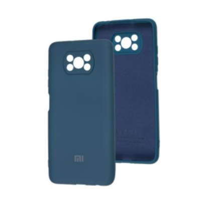 Накладка HC Xiaomi Poco X3 NFC Синя
