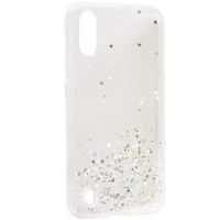 Чохол накладка Star Glitter Samsung A013 (A01) Прозора