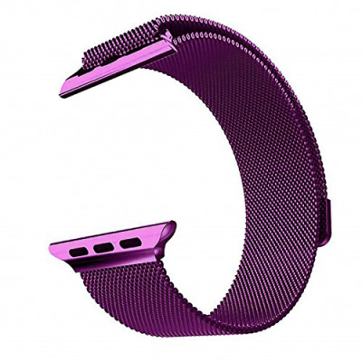 Ремешок Apple Watch 42мм Миланская петля Фиолетовый