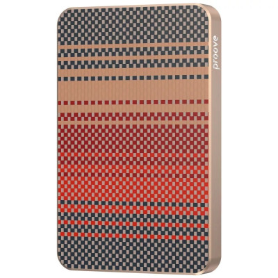 Універсальна мобільна батарея Повербанк Proove Carbon Slim 5000 mAh 20W Glowrise