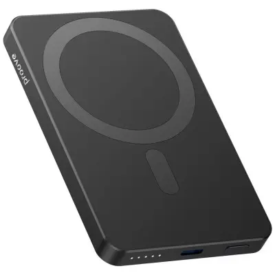 Універсальна мобільна батарея Повербанк Proove Carbon Slim 5000 mAh 20W Black