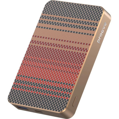 Універсальна мобільна батарея Повербанк Proove Carbon Slim 10000mAh 22.5W Glowrise