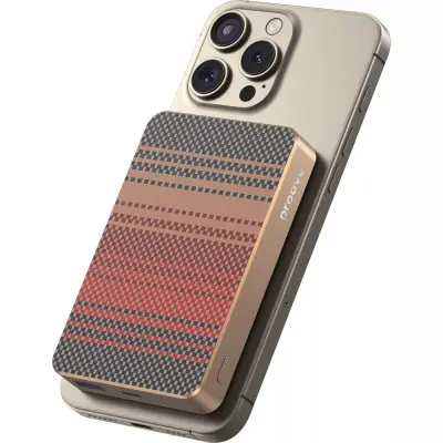 Универсальная мобильная батарея Повербанк Proove Carbon Slim 10000mAh 22.5W Glowrise