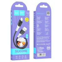 Кабель дата Hoco X82 USB Type A - Lightning 1м Чёрный Кабель дата Hoco X82 USB Type A - Lightning 1м Чёрный