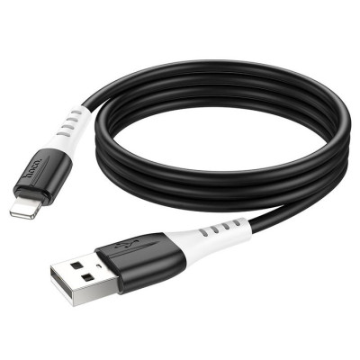 Кабель дата Hoco X82 USB Type A - Lightning 1м Чорний