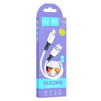 Кабель дата Hoco X82 USB Type A - Lightning 1м Белый Кабель дата Hoco X82 USB Type A - Lightning 1м Белый