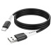 Кабель дата Hoco X82 USB Type A - Type-C 1м Чорний