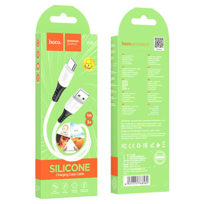 Кабель дата Hoco X82 USB Type A - Type-C 1м Білий