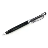 Стилус "Ручка із кристалами" Чорна Стилус "Ручка із кристалами" Чорна