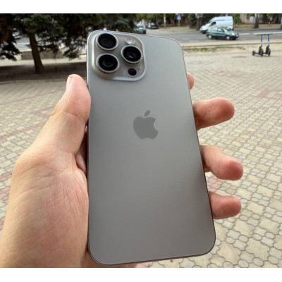 Смартфон Apple iPhone 15 Pro Max 512Gb Natural Titanium, Натуральний титан "S" (Б/В) (Ідеальний стан)