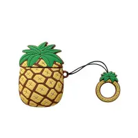 Чохол для навушників AirPods 1/2 3D Ананас