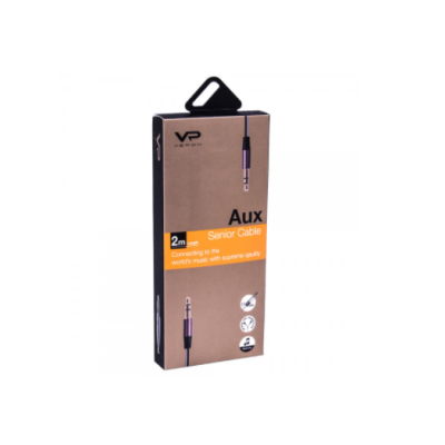 Кабель AUX Veron AV02 2м Черный