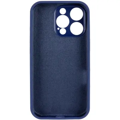 Чохол Накладка HC iPhone 15 Pro Синя/Deep Navy Full