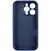 Чохол Накладка HC iPhone 15 Pro Синя/Deep Navy Full