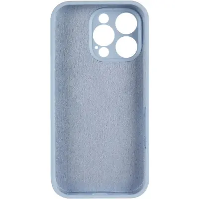 Чохол Накладка HC iPhone 15 Pro Max Блакитна/Sweet Blue Full