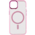 Чехол накладка Iris with MagSafe iPhone 13 Розовая