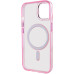 Чехол накладка Iris with MagSafe iPhone 13 Розовая