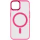 Чехол накладка Iris with MagSafe iPhone 13 Малиновая