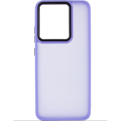 Накладка Lyon Frosted Motorola E40 Светло-фиолетовая