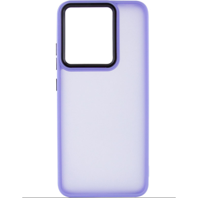 Чохол накладка Lyon Frosted Motorola E40 Світло-фіолетова