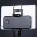 Универсальный крепление Tablet Clamp для двух устройств, мобильного телефона и планшета на штатив Черный