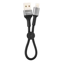 Кабель Gelius Pro Short Lightning 0.2м Чорний (GP-UC107)
