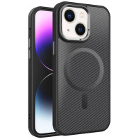 Чохол Накладка Carbon Mirage MagSafe iPhone 13/ iPhone 14 Чорна Чохол Накладка Carbon Mirage MagSafe iPhone 13/ iPhone 14 Чорна