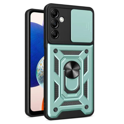 Чехол накладка Serge Ring Camshield Samsung A165 (A16) Зеленая
