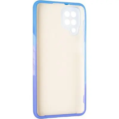 Чехол накладка Watercolor Samsung A125 (A12)/M127 (M12) Синяя