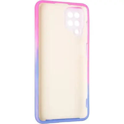 Чехол накладка Watercolor Samsung A125 (A12)/M127 (M12) Розовая