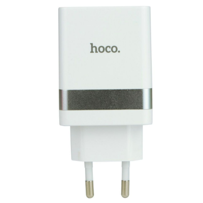 Мережевий зарядний пристрій Hoco N21 1PD+2USB 30W Type-C to Type-C White, Білий