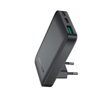Сетевое зарядное устройство ACEFAST A100 GaN PD65W 2USB-C+USB-A Сетевое зарядное устройство ACEFAST A100 GaN PD65W 2USB-C+USB-A