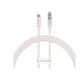 Кабель дата Baseus Explorer Type-C to Type-C 100W 1м Розовый