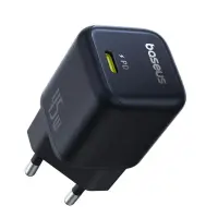 Мережевий зарядний пристрій Baseus PicoGo GaN 45W 1USB-C Чорний