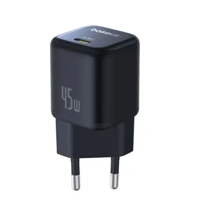 Мережевий зарядний пристрій Baseus PicoGo GaN 45W 1USB-C Чорний