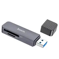 Картрідер Hoco HB45 USB 2.0 Сірий