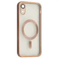 Чехол накладка Shining Camera MagSafe iPhone X Desert Titanium