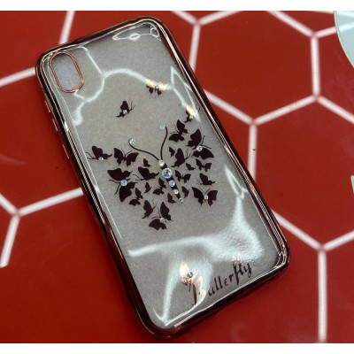 Чехол накладка Beckberg Breathe Huawei Y5 2019 Бабочка