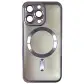 Чохол Накладка Metal Matte MagSafe iPhone 12 Pro Max Гліцин
