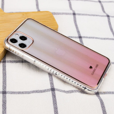 Чехол накладка Aurora Classic iPhone 11 Pro Max Розовая