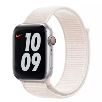 Ремінець Apple Watch 42мм Нейлон Кремовий