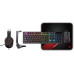 Игровой комплект Fantech P51 5 в1 (Клавиатура, Мышь, Коврик, Наушники с подставкой) Чорна