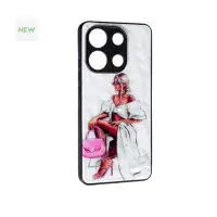 Чехол накладка Prisma Ladies Xiaomi Redmi Note 13 4G Розовая сумка