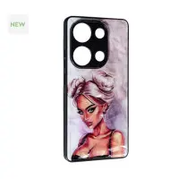 Чехол накладка Prisma Ladies Xiaomi Redmi Note 13 Pro 4G Гламурная девушка