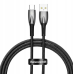 Кабель дата Baseus Glimmer USB Type A - Type-C 100W 1м Чёрный