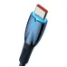 Кабель дата Baseus Glimmer USB Type A - Type-C 100W 1м Синий