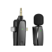 Безпроводной петличный микрофон Veron 3 in 1 AP004-1 Black, Чёрный