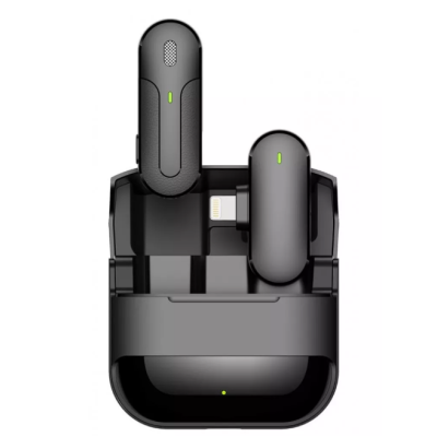 Безпроводной петличный микрофон Veron M8-L IOS Чёрный