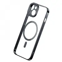 Чехол накладка Baseus Glitter Magnetic iPhone 14 Pro Max Черная